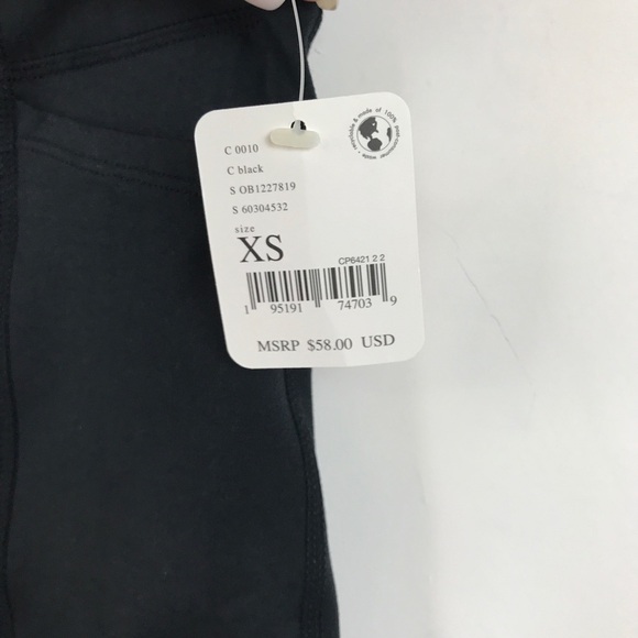 NWT Free People Odessa Bike Shorts in Black Size XS - Picture 7 of 10